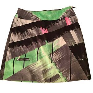 Jamie Sadock Multicolor Athletic Golf Skort Size 0